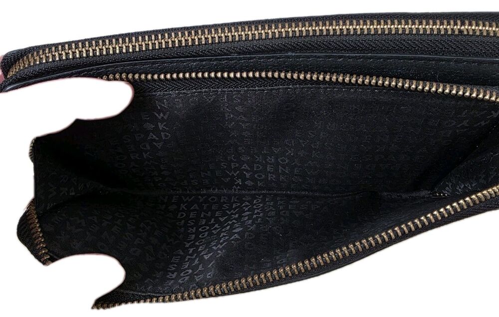 Kate Spade Staci Large Carryall Wristlet Wallet in Black - Picture 6 of 10